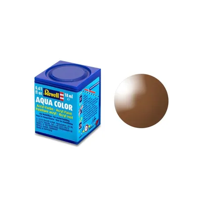 Produktbild von Revell Aqua Color, Braun, Acrylfarbe, Flüssigkeit, 3D-Effekt, 18 ml, 1 Stück(e)