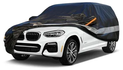 Obrázek produktu pro Autopokrov, 10 vrstev, voděodolný, prodyšný, pro BMW X3 (2011-2023), černý