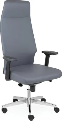 Produktbild von Büro Sessel grau Gaming Stuhl Bürostuhl Drehstuhl Chef Neu Sessel Textil neu