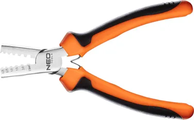 Image de NEO TOOLS Pince à sertir 0,25-2,5 mm2 (15-9 AWG), 140 mm 01-532