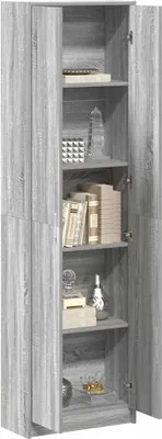 Produktbild von "2026 Aktion"Kleiderschrank - Schwebetürenschrank - praktischem Design - Graues Sonoma 55x25x189 cm Holzwerkstoff DEMöbel 8030136
