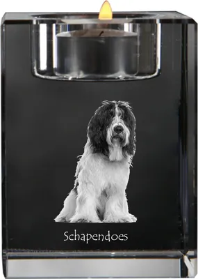 Obrázek produktu pro Art-Dog Svícen na čajovou svíčku – Schapendoes