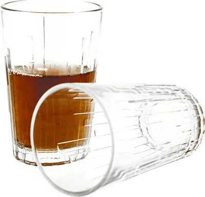 Image de Pasabahce Scala Set de 3 verres à eau Verres à jus de fruits 330 ml Transparent avec motifs