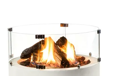 Produktbild von Happy Cocooning Glasschirm für runde Feuertische rund