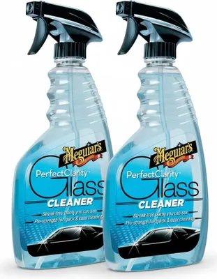 Produktbild von 2x Meguiar's® Perfect Clarity Glass Cleaner Scheibenreiniger Glasreiniger 473 ml