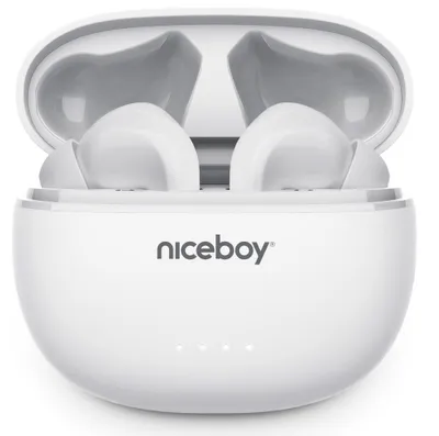 Obrázok produktu pre Niceboy HIVE Pins 3 ANC White Bezdrôtové sluchadlá do uší