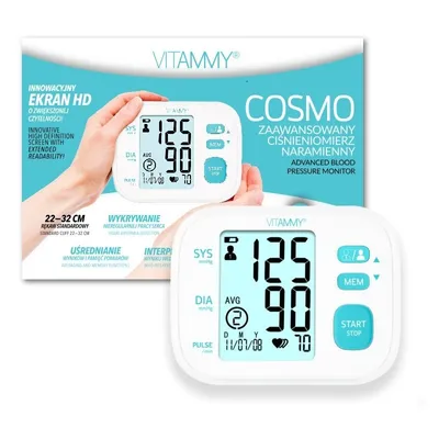 Obrázek produktu pro VITAMMY COSMO ramenný tlakoměr, barva bílá