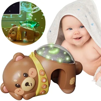 Produktbild von WOOPIE BABY Sternenprojektor, Nachtlicht für Kinder, Teddybär