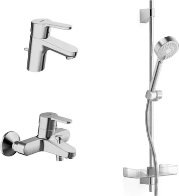 Produktbild von HANSA HANSAPRIMO Armaturen-Set, chrom, 49000000