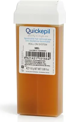 Image de Quickepil Rouleau de cire dépilatoire Mel Natural 110 G