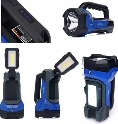 Zdjęcie produktu dla Lampa LED 1000LM Bateria 8000mAh Kraft&Dele KD1262 USB-C