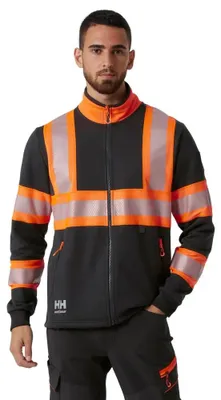 Produktbild von Helly Hansen Pullover ICU ZIP SWEATSHIRT 79274, Farbe:orange/ebony, Größe:M