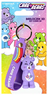 Immagine prodotto di Portachiavi 3D Care Bears - Orsetti Premurosi - Viola - Starpak