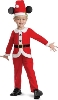 Immagine prodotto di Disguise Mickey Costume classico di Natale per bambini Rosso 5-6 anni Rosso 5-6 anni