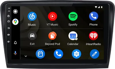 Produktbild von Android Autoradio 10 Zoll 128GB für Skoda Superb (2008–2015) mit CarPlay & Android Auto Navigation & Bluetooth