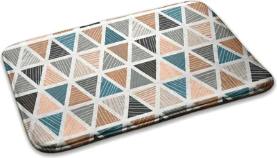 Produktbild von Teppich Kinderteppich Schlafzimmer Modern - 75 cm x 45 cm - Geometrisches Muster
