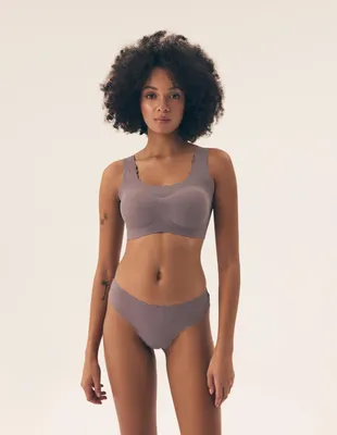 Immagine prodotto di Reggiseno morbido, marca Henderson, colore grigio, vestibilità perfetta, tessuto elasticizzato, taglia XL