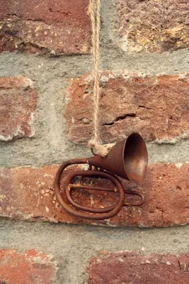 Immagine prodotto di Decorazione natalizia trombetta ruggine