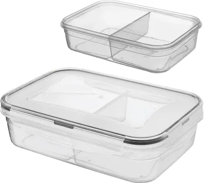 Immagine prodotto di Lunchbox Contenitore per colazione Contenitore per colazione diviso Contenitore per pranzo Grande XL