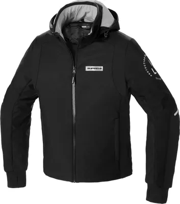 Produktbild von Spidi Armor H2out Kapuzenjacke Schwarz M Mann Schwarz M
