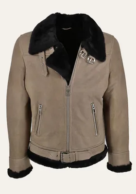 Produktbild von Lammfelljacke James Camel - Größe: L