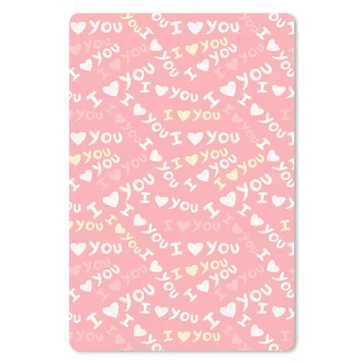 Produktbild von MuchoWow® Mauspad Mousepad Liebe - Sprichwörter - Valentinstag 18x27 cm - Mousepads - Maus Mat - Pad - Mausunterlage