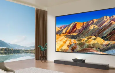 Obrázek produktu pro Laser TV projektor GigaBlue Home Cinema 3 UHD Triple Laser-TV, 4K, HDR10+, 150", 3000LM MP