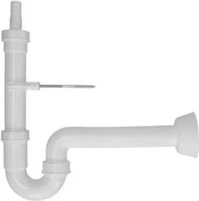 Produktbild von Geräte-Rohr-Geruchsverschluß 1 1/2 Zoll Abgang nach hinten NW 40 mm siphon