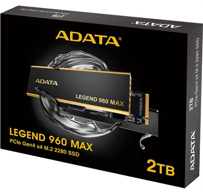 Obrázek produktu pro ADATA LEGEND 960 MAX/2TB/SSD/M.2 NVMe/Černá/Heatsink/5R