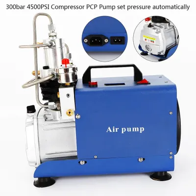 Immagine prodotto di Compressore elettrico professionale - Compressore ad alta pressione - Pompa per bombole subacquee - Compressore d'aria industriale