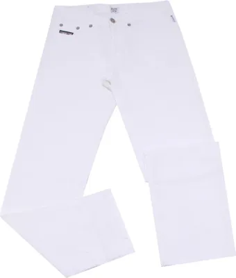 Produktbild von 7999S ARMANI JUNIOR Hose aus weißem Baumwoll-Leinen Kinder