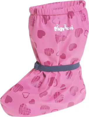 Produktbild von Playshoes - Regenfüßlinge mit Fleece-Futter - Herzchen - Rosa, S