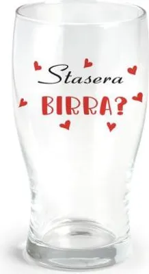 Produktbild von 40-cl-Bierglas mit der Aufschrift „Tonight Beer“.