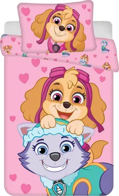 Produktbild von Jerry Fabrics Bettbezug Paw Patrol 526 Baby 100x135, 40x60 cm