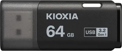 Produktbild von Kioxia TransMemory U301 64GB black USB 3.0