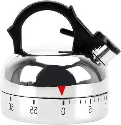 Productafbeelding van Mechanische timer met draaifunctie, 60-minuten timer voor koken en bakken, een handige hulp in de keuken