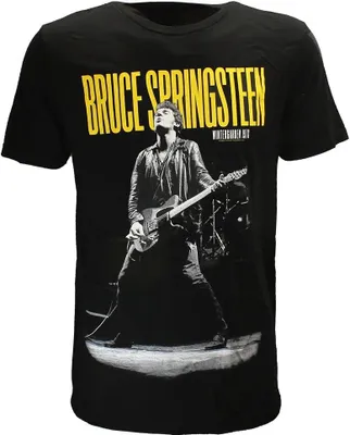 Produktbild von Bruce Springsteen - "Winterland Ballroom" T-Shirt für Herren/Damen Uni RO2188 (XL) (Schwarz)