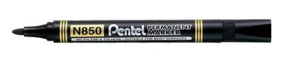 Obrázok produktu pre Pentel N850 permanentný popisovač čierny 12 ks