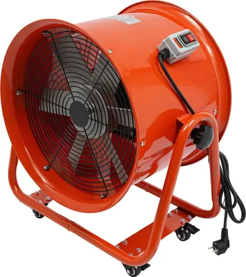Obrázok produktu pre Prenosný ventilátor, 6 lopatiek, tichá prevádzka, EÚ