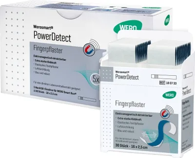 Produktbild von PowerDetect Fingerpflaster, 16 x 2,5cm, 5 x 30 Stk