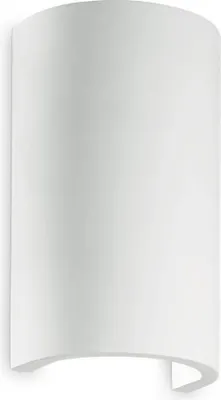 Produktbild von Ideal Lux Wandleuchte Flash Gesso Rund Weiß 214696