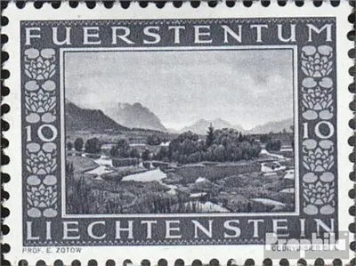 Produktbild von Briefmarken Liechtenstein 1943 Mi 218 gestempelt Binnenkanal