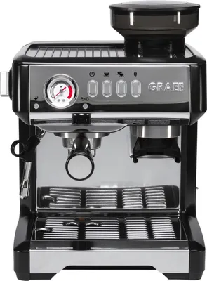 Produktbild von GRAEF ESM802 Siebträger-Espressomaschine Milegra Kunststoff schwarz