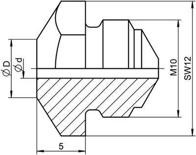 Image de Gesipa Mundstück 17/40 für Nietgerät, Zubehörteil, für Handwerker / Mechaniker