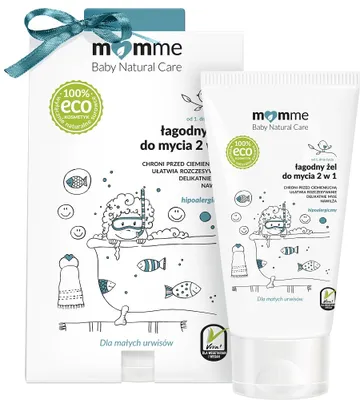 Image de Momme Gel lavant doux 2 en 1 pour bébé, 150 ml
