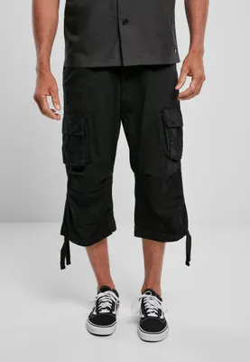 Image de Brandit URBAN LEGEND Cargo 3/4 Army short noir - L