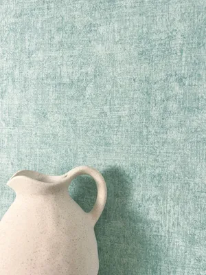 Produktbild von NEWROOM Tapete Türkis Vliestapete Unifarbe - Unitapete Uni Blau Grün Stoff-Optik Textil Leinen-Optik Modern Struktur
