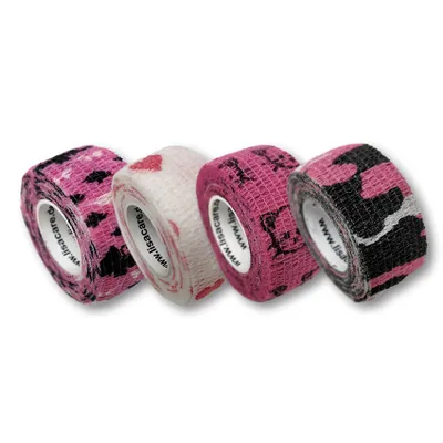 Produktbild von LisaCare Kinderpflaster - Selbstklebender Pflasterverband - 2,5cm x 4,5m - Kindermotive - 4er Set Fingerpflaster