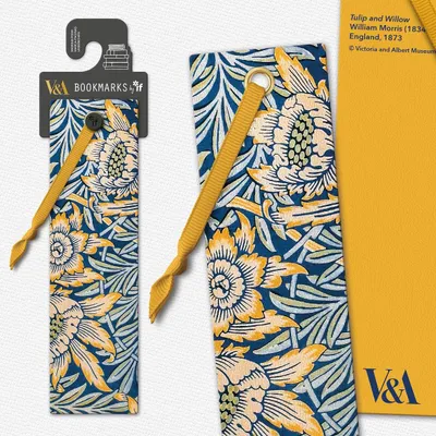 Produktbild von Lesezeichen V&A – Tulpe und Weide – IF