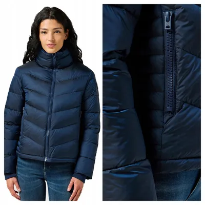 Immagine prodotto di Wrangler | Giacca invernale da donna, giacca corta imbottita trapuntata, calda, casual, taglia XL